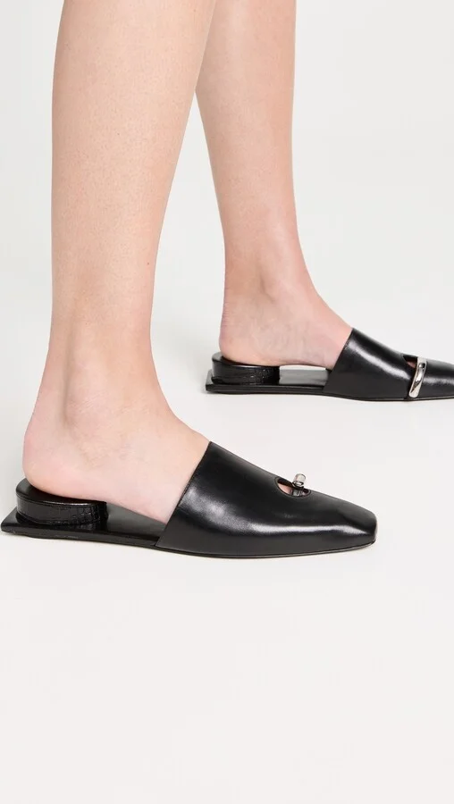 Tory Burch Pierced Mules - Image 4