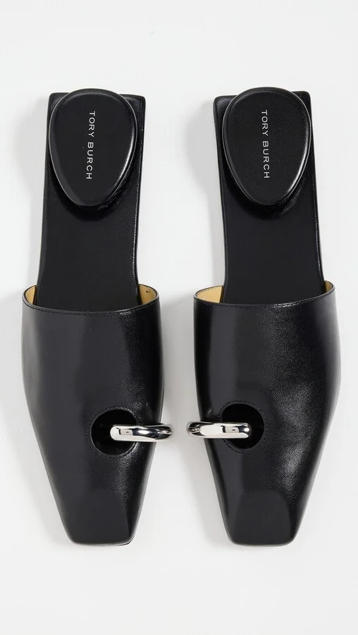 Tory Burch Pierced Mules - Image 5