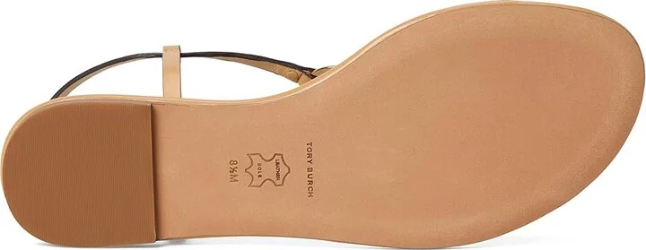Tory Burch Ring Sandal Women's Shoes Cantucci : 8 M, Leather - Image 3