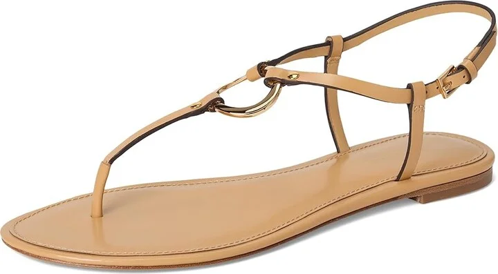 Tory Burch Ring Sandal Women's Shoes Cantucci : 8 M, Leather - Image 5