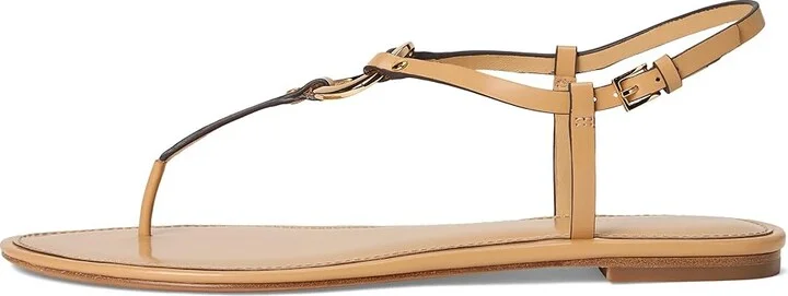 Tory Burch Ring Sandal Women's Shoes Cantucci : 8 M, Leather - Image 6