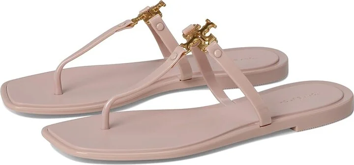 Tory Burch Roxanne Jelly Women's Shoes Meadowsweet/Gold : 10 M, Synthetic