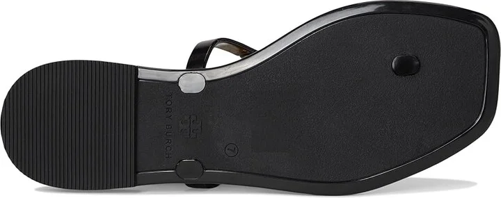 Tory Burch Roxanne Jelly Women's Shoes Perfect Black/Gold : 5 M, Synthetic - Image 3