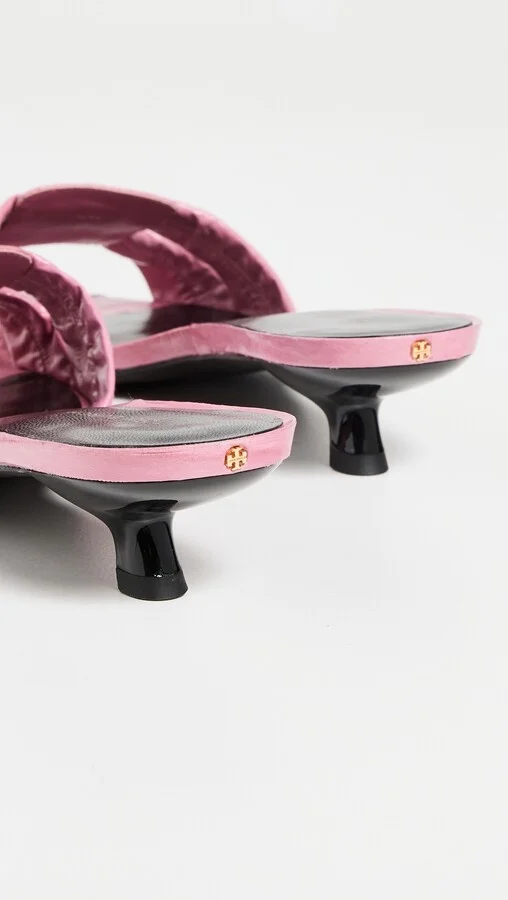 Tory Burch Ruched Sandals 35mm - Image 3