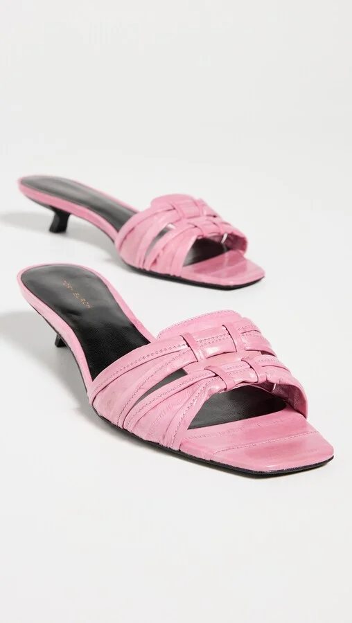 Tory Burch Ruched Sandals 35mm - Image 4