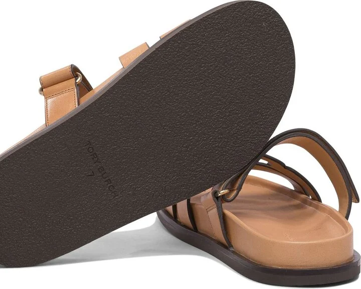 Tory Burch Sport Slide Leather Sandals - Image 5