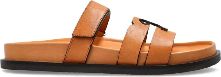 Tory Burch Sport Slide Leather Sandals