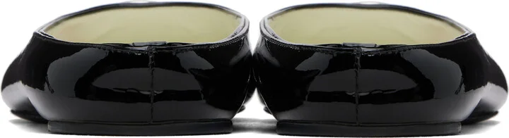 Tory Burch SSENSE Exclusive Black Reva Backless Ballerina Flats - Image 2