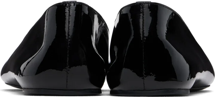 Tory Burch SSENSE Exclusive Black Reva Ballerina Flats - Image 2
