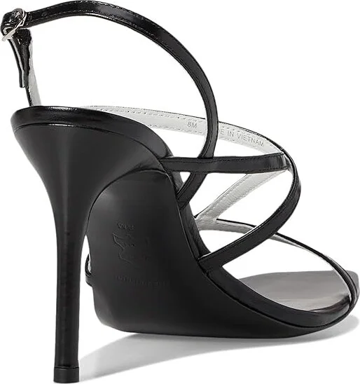 Tory Burch Strap Heel Sandals 90mm Women's Wedge Shoes Perfect Black : 6.5 M, Leather - Image 4