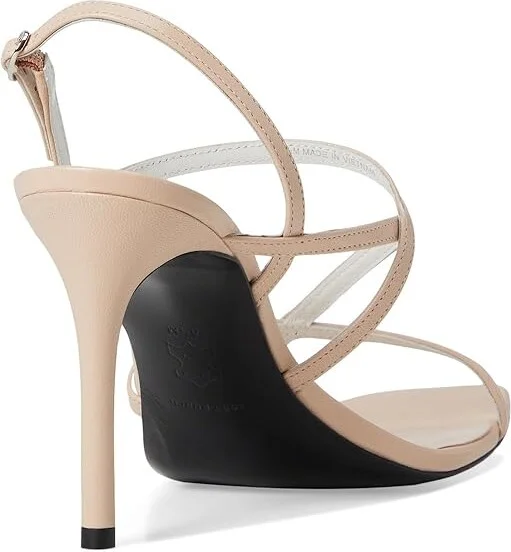 Tory Burch Strap Heel Sandals 90mm Women's Wedge Shoes Rose Pink : 9.5 M, Leather - Image 4