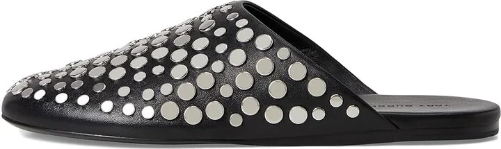 Tory Burch Studded Mule Women's Shoes Perfect Black/Silver : 9 M, Rubber - Image 6
