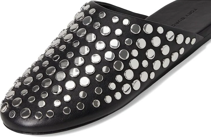 Tory Burch Studded Mule Women's Shoes Perfect Black/Silver : 9 M, Rubber - Image 7