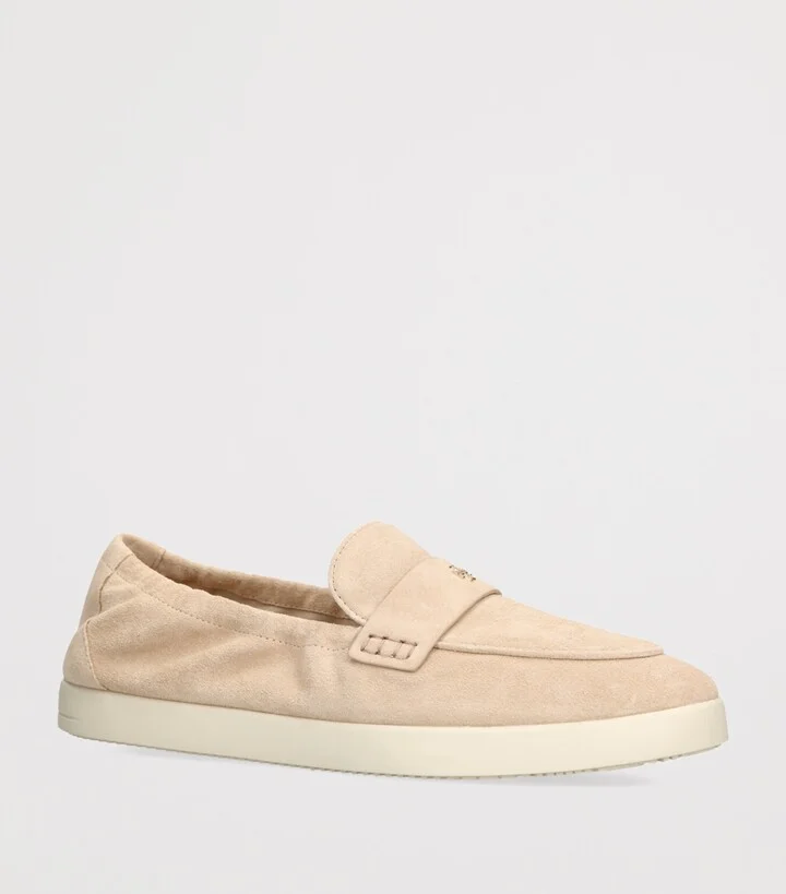 Tory Burch Suede Ballet Sport Loafers - Image 3