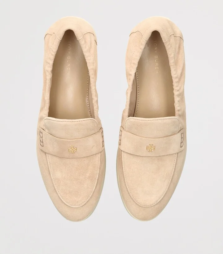 Tory Burch Suede Ballet Sport Loafers - Image 4