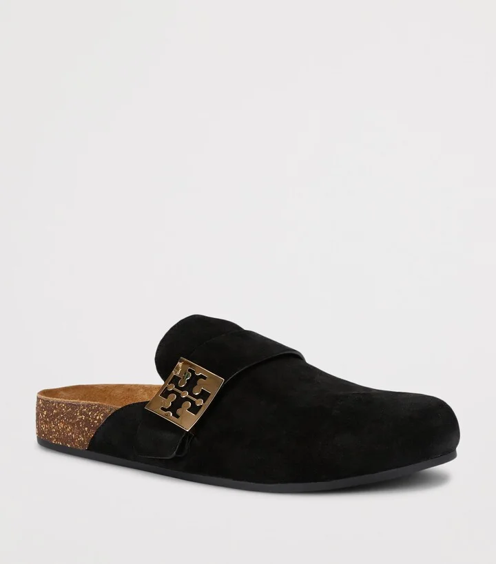 Tory Burch Suede Mellow Mules - Image 3