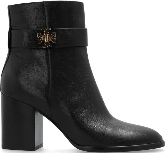 Tory Burch T Lock Heeled Ankle Boots