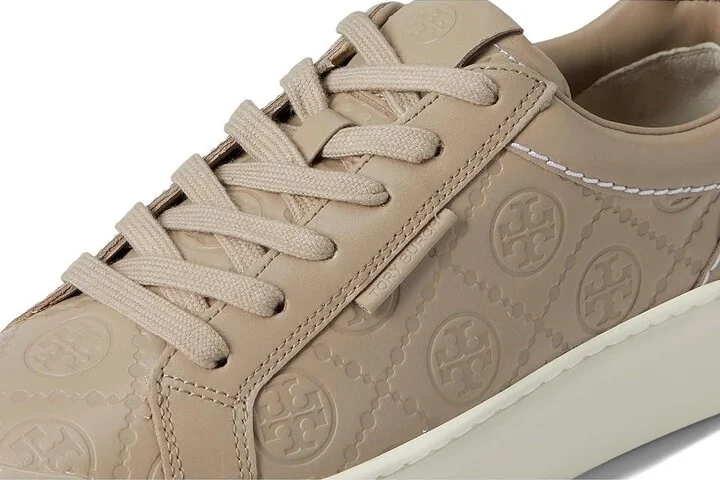 Tory Burch T-Monogram Ladybug Sneakers Women's Shoes Fresh Clay/Fresh Clay/Fresh Clay : 11 M, Leather/Rubber - Image 7