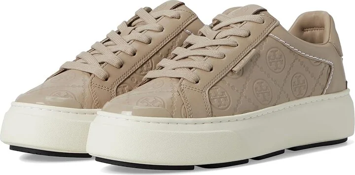 Tory Burch T-Monogram Ladybug Sneakers Women's Shoes Fresh Clay/Fresh Clay/Fresh Clay : 11 M, Leather/Rubber