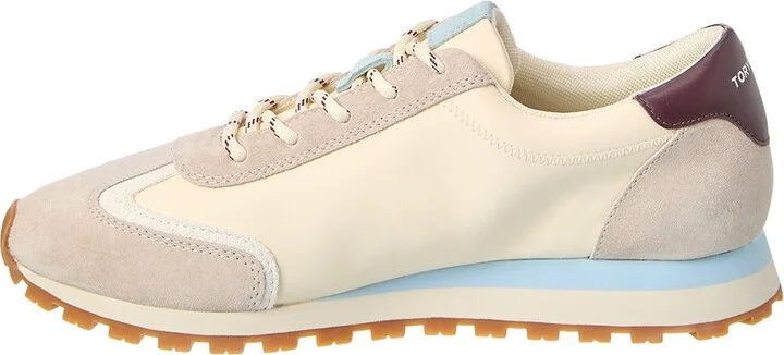 Tory Burch Vintage Nylon & Leather Sneaker - Image 2
