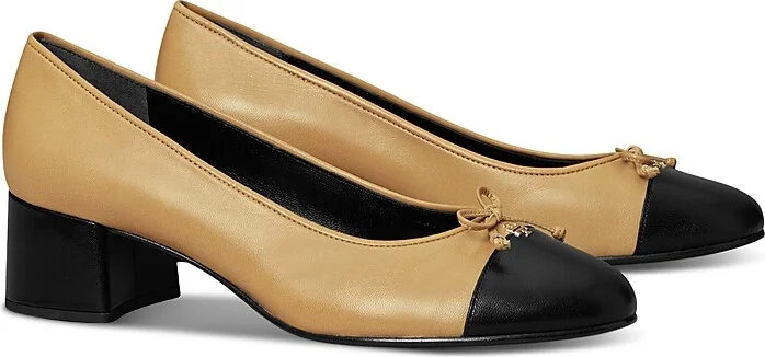 Tory Burch Women's Bow Ballet High Heel Pumps