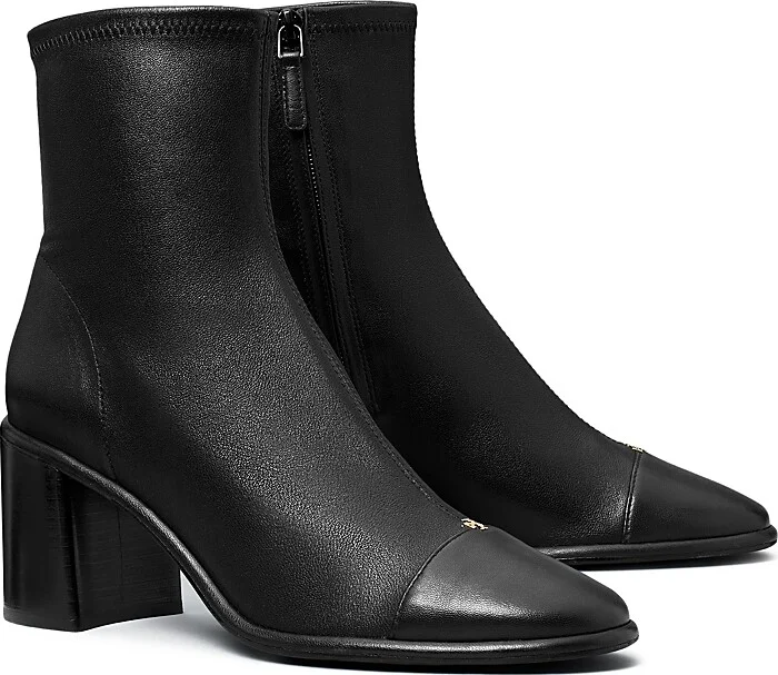 Tory Burch Women's Cap Toe Ankle Boots