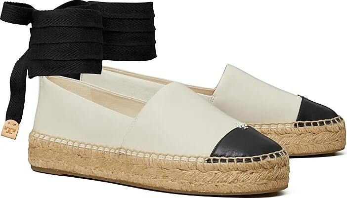 Tory Burch Women's Cap Toe Espadrilles