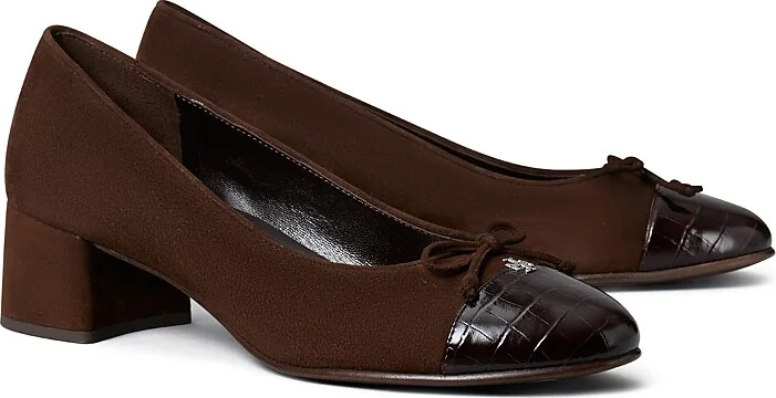 Tory Burch Women's Cap Toe Pumps