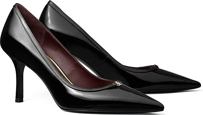 Tory Burch Women's Double T Buckle Pumps