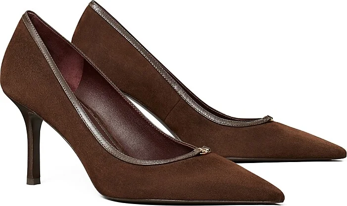 Tory Burch Women's Double T Buckle Pumps