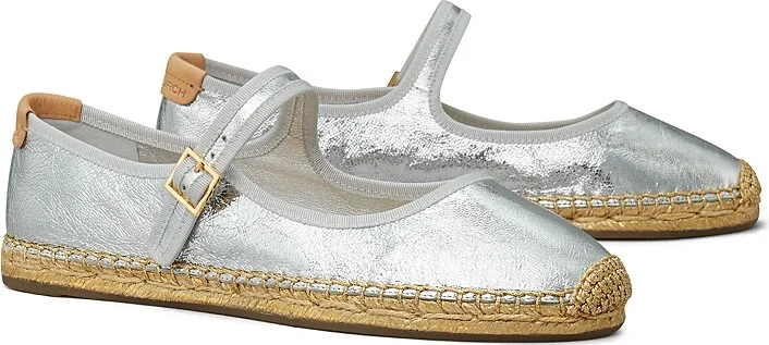 Tory Burch Women's Mary Jane Espadrille Flats