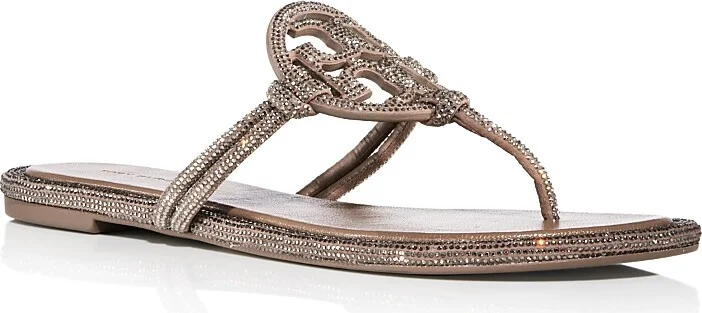 Tory Burch Women's Miller Pave Knotted Sandals