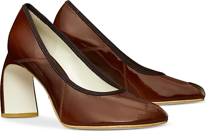 Tory Burch Women's Peep Toe 90 Pumps