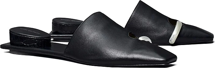 Tory Burch Women's Pierced Leather Mules