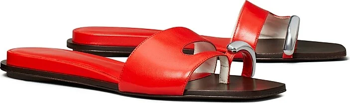 Tory Burch Women's Pierced Slide Sandals