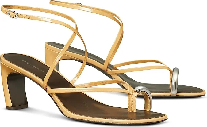 Tory Burch Women's Pierced Strappy Sandals