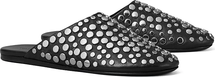 Tory Burch Women's Studded Mule Flats