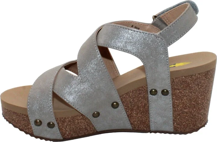 Tory Crisscross Wedge Sandal - Image 6