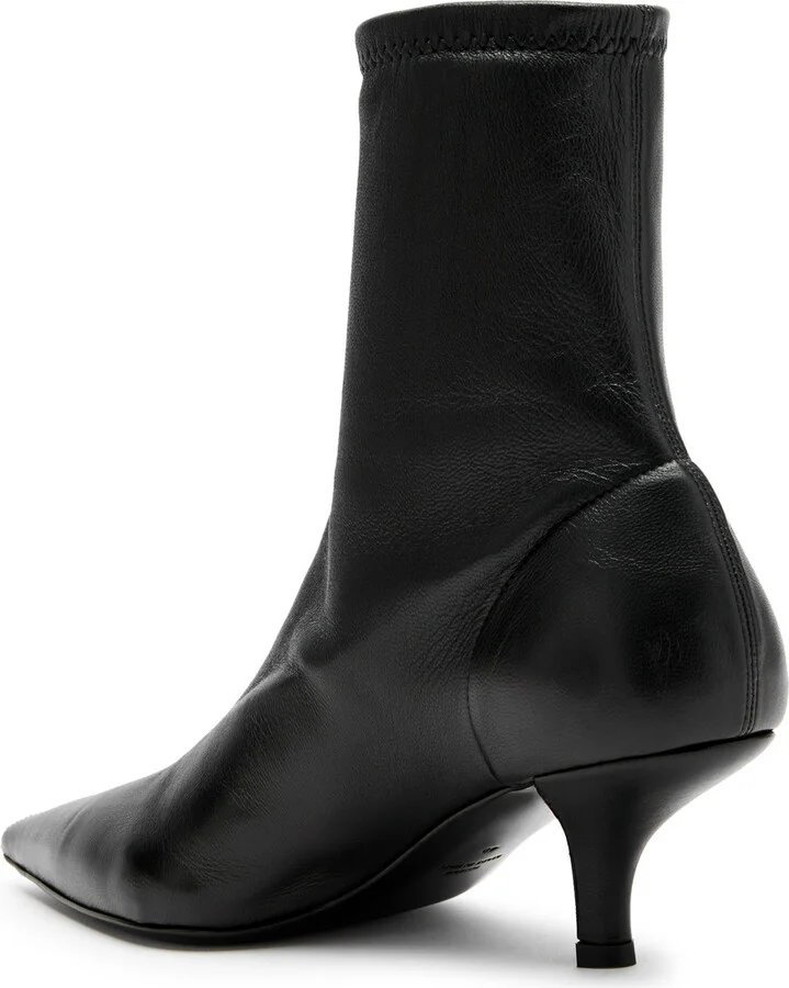 Toteme 65 Leather Ankle Boots - Image 2