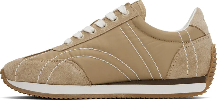 TOTEME Beige Sport Sneakers - Image 3