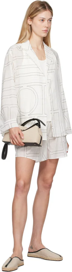 TOTEME Beige 'The Espadrille' Slippers - Image 5