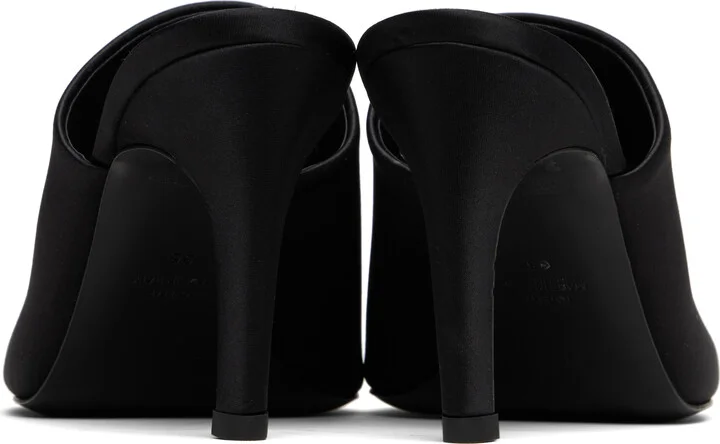TOTEME Black Bandeau Mules - Image 2