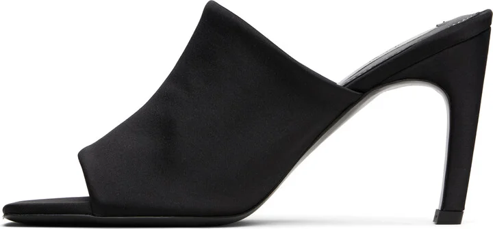TOTEME Black Bandeau Mules - Image 3