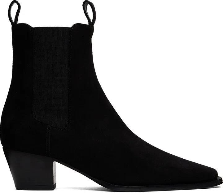 TOTEME Black 'The City' Boots