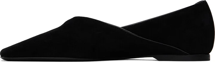 TOTEME Black 'The Everyday' Ballerina Flats - Image 3