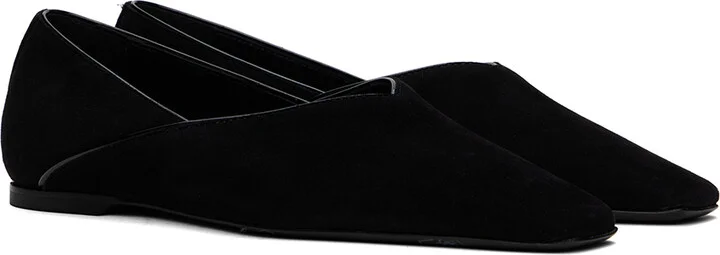 TOTEME Black 'The Everyday' Ballerina Flats - Image 4