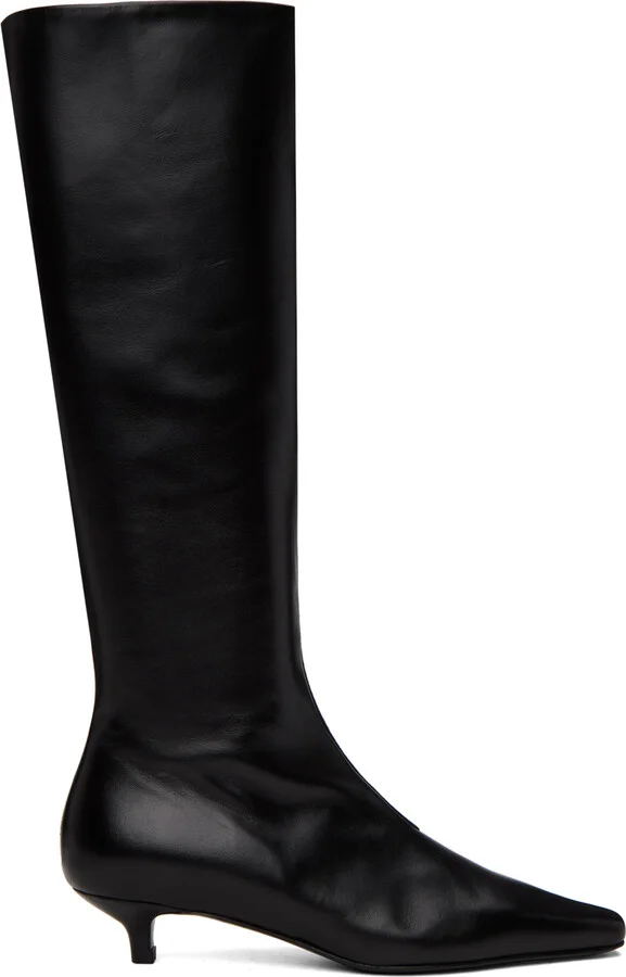 TOTEME Black 'The Slim' Boots