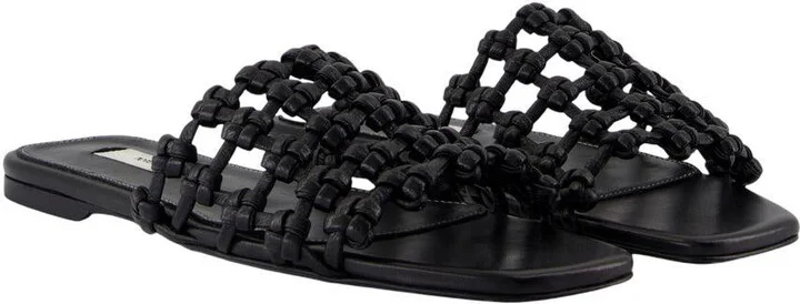 TOTEME Braided Bandeau Sandals - Image 2