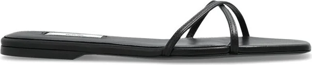 Totême Crossover Strap Square Open Toe Sandals