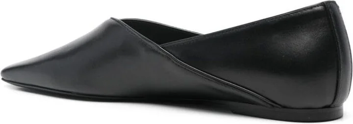 TOTEME Everyday Leather Flats - Image 3